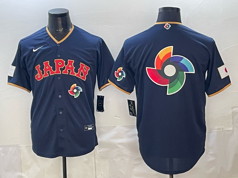 Men 2026 World cup blue MLB Nike jersey 0014